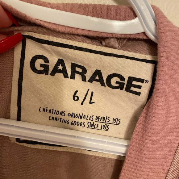 Garage Pink Bomber Jacket - Picture 2 of 3